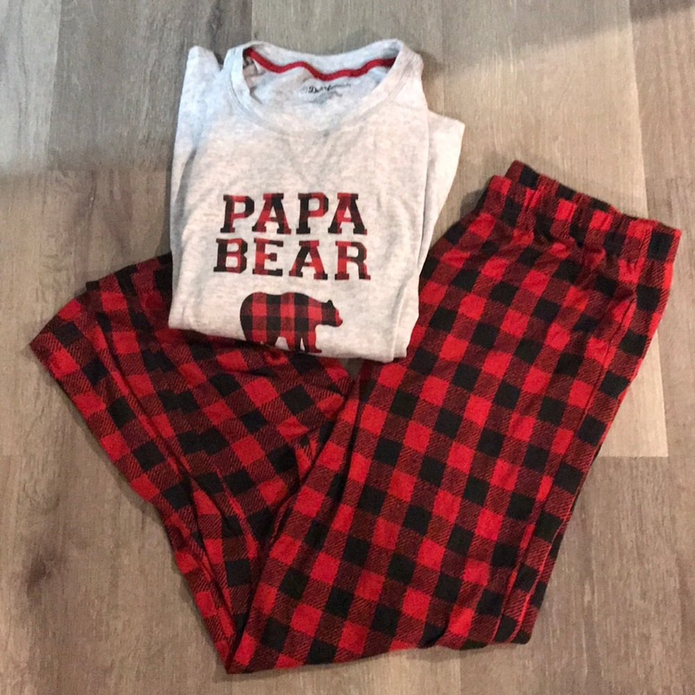 Papa bear Men’s pj set L